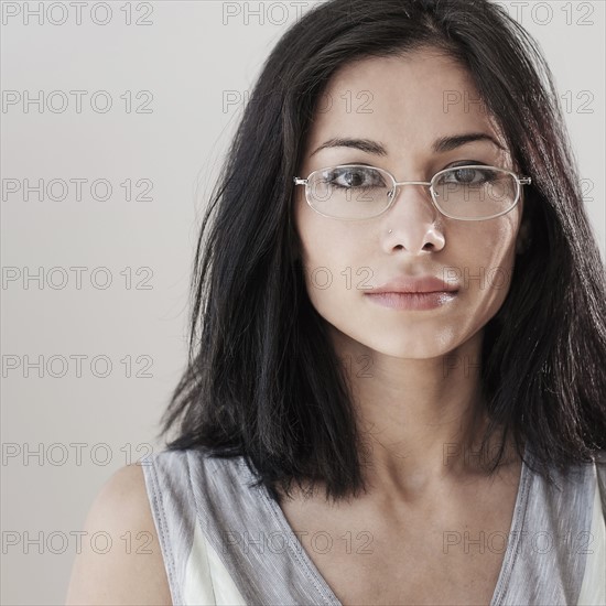 Portrait of young woman.