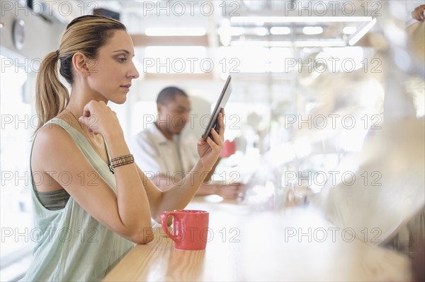 People in coffee shop.