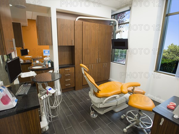 View of dentist's office