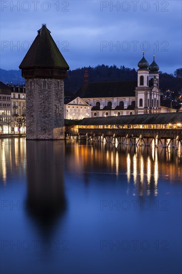 Chapel Bridge and Jesuit Church