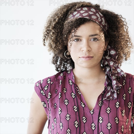 Portrait of young woman.