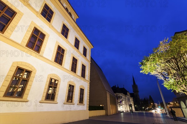 Liechtensteinisches Landesmuseum and Stadtle Street