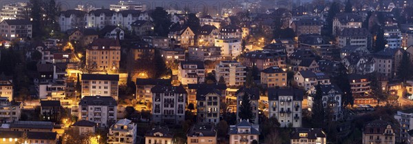 Old town at night