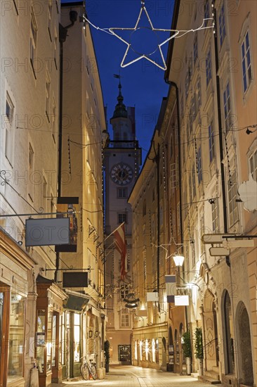 Town hall at night