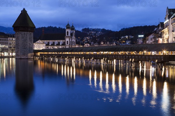 Chapel Bridge and Jesuit Church