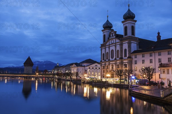 Chapel Bridge and Jesuit Church