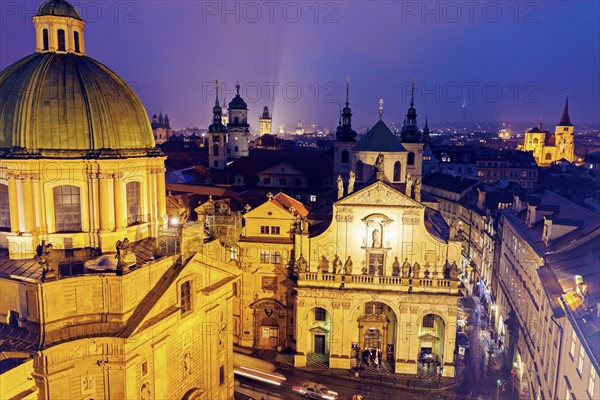 Cathedral at night