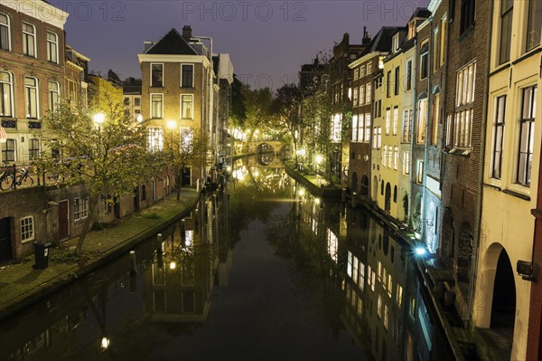 Canal at sunset