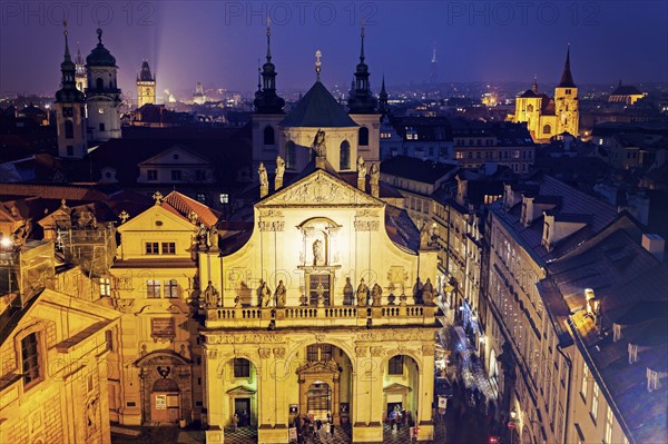 Church at night