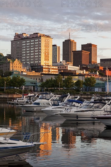 Marina at sunrise