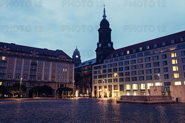 Altmarkt and Kreuzkirchturm