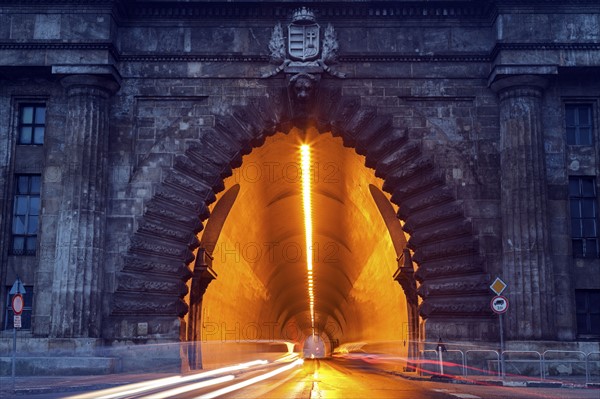 Tunnel under Sandor Palace