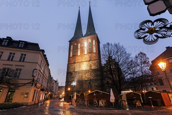 Illuminated Church of Saint Nicholas