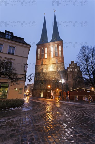 Illuminated Church of Saint Nicholas