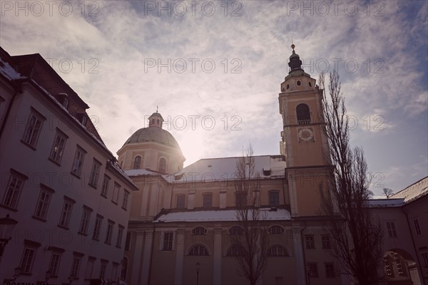 St. Nicholas Cathedral in sunlight