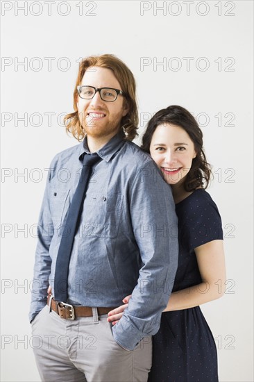 Portrait of smiling couple