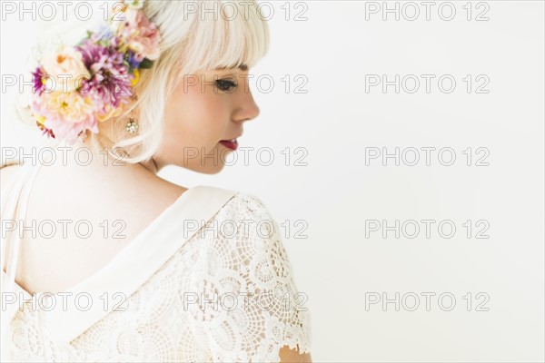 Portrait of bride