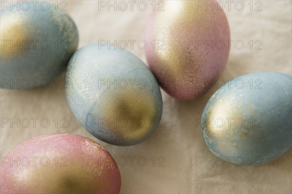 Studio shot of Easter eggs