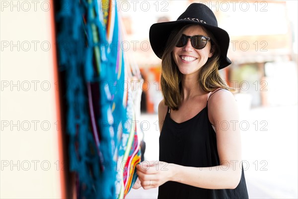 Woman at market