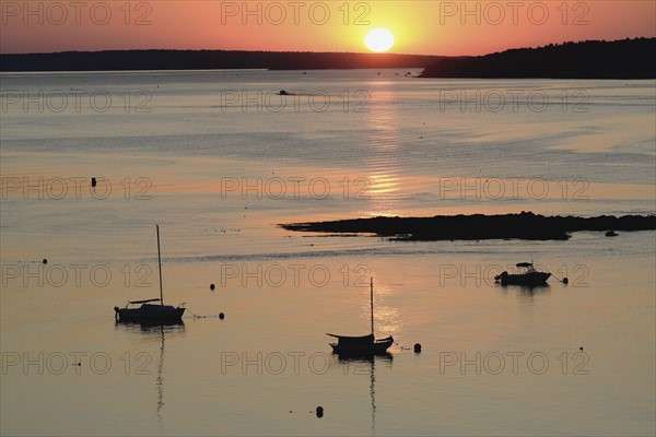 Sunrise over Casco Bay