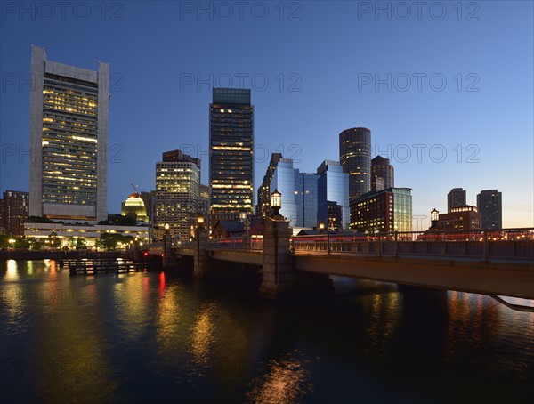 Congress Street Bridge in Fort Point Channel