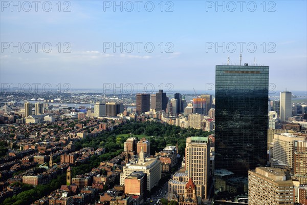 View of downtown city