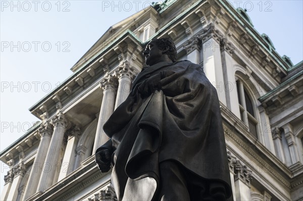 Statue of Josiah Quincy at City Hall