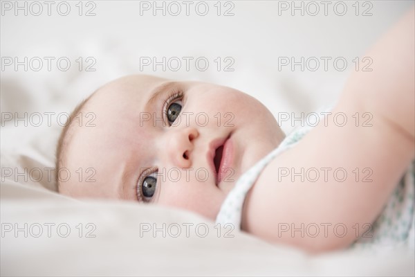 Portrait of baby girl (12-17 months)