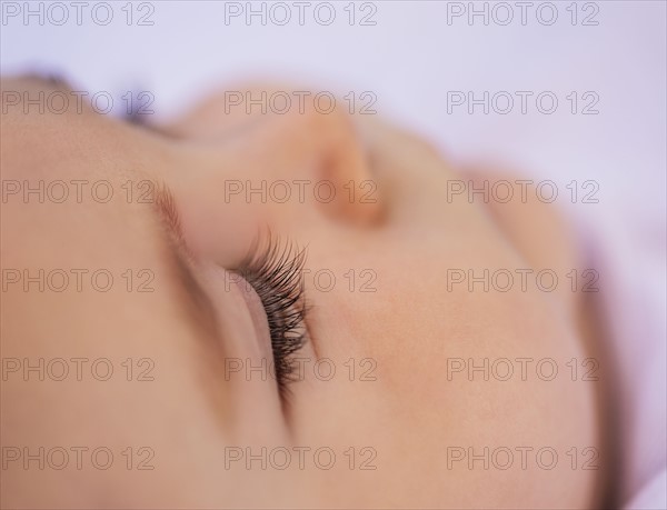 Close- up of baby boy (6-11 months)