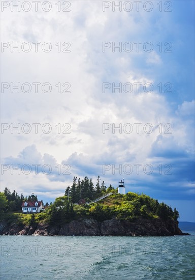 Lighthouse on cliff