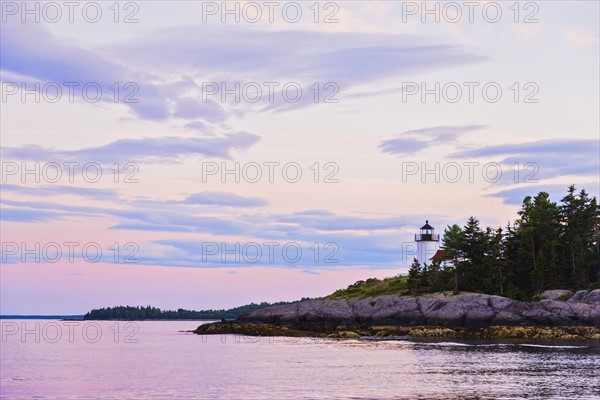 Lighthouse at sunset