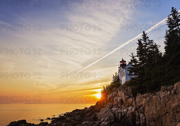 Lighthouse at sunset