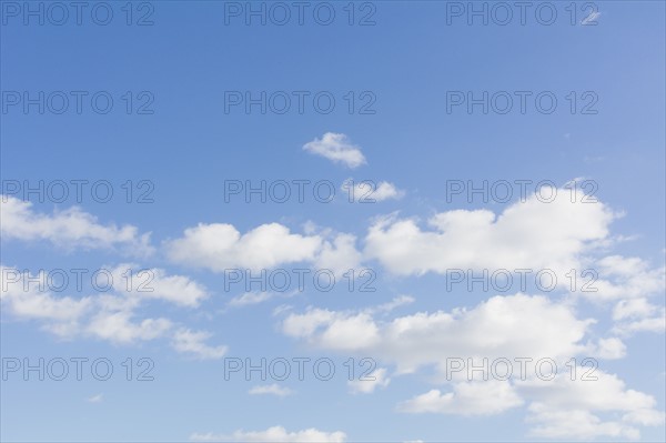 Clouds on blue sky