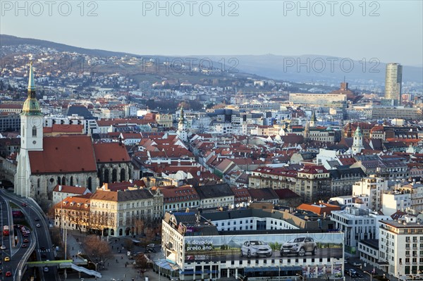 Cityscape of Bratislava