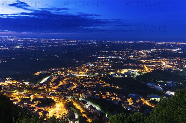 Townscape at night