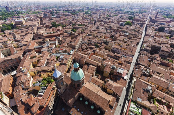 Aerial view of city