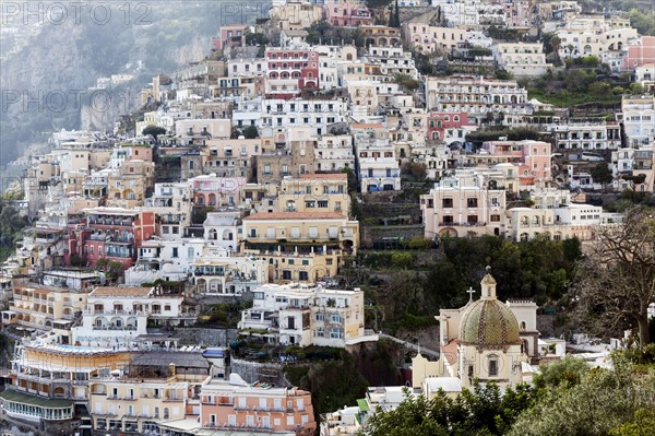 Residential buildings on hill