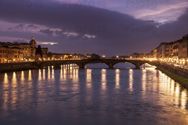 Architecture along Arno River