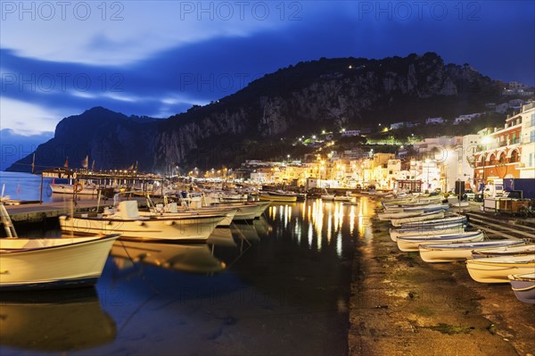 Marina Grande at night