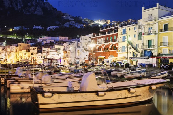 Marina Grande at night