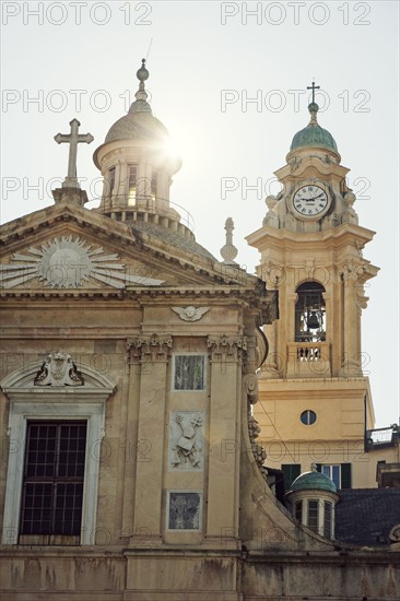 Church of Jesus in sunlight