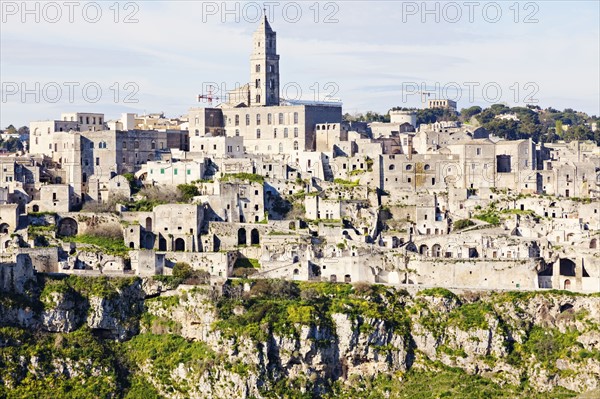 Historic city on sunny day