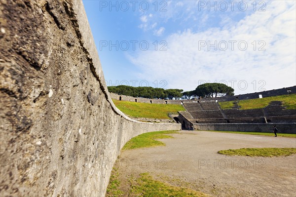 Ancient ruins of amphitheater