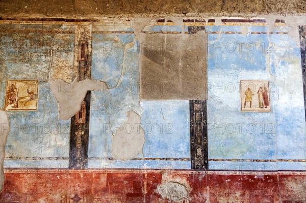 Ancient fresco on wall