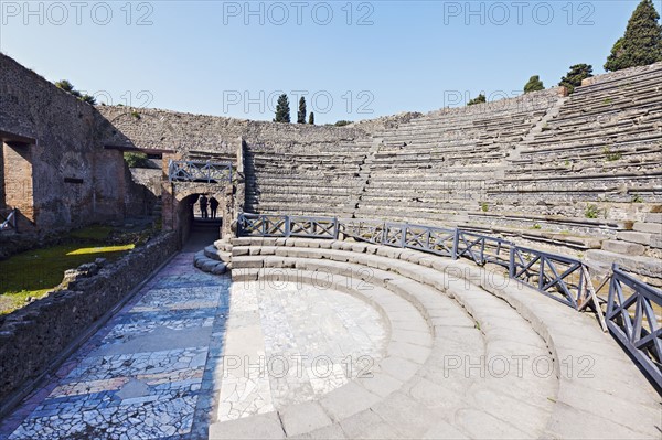 Ancient ruins of amphitheater