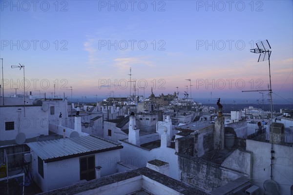 Townscape at dusk