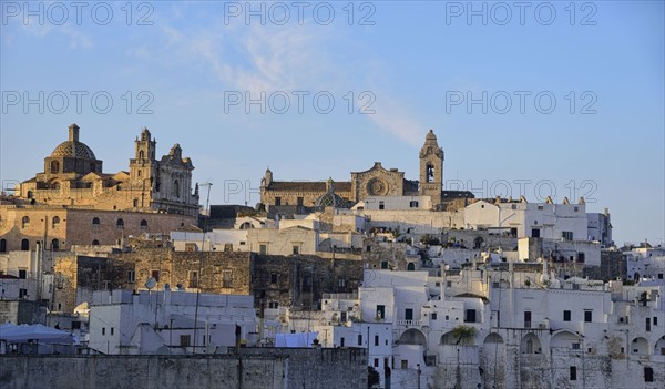 Old town against sky