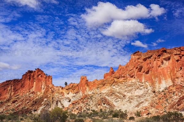 Scenic mountain landscape