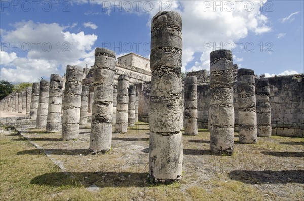 Ancient ruins of Plaza of thousand columns