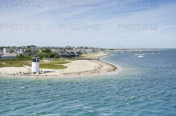 Seascape with Brant Point Light